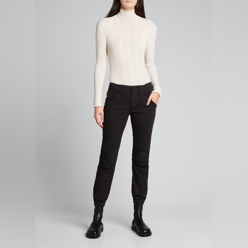 FRAME black moto pants